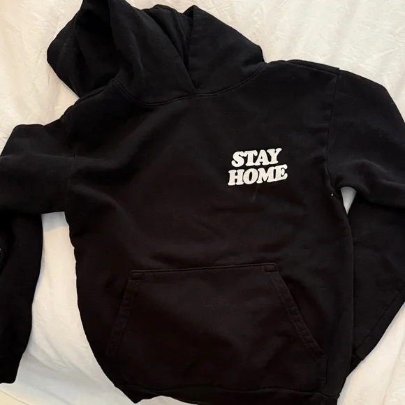 TALENTLESS Black Hoodie with White Statement size XS - Picture 3 of 3